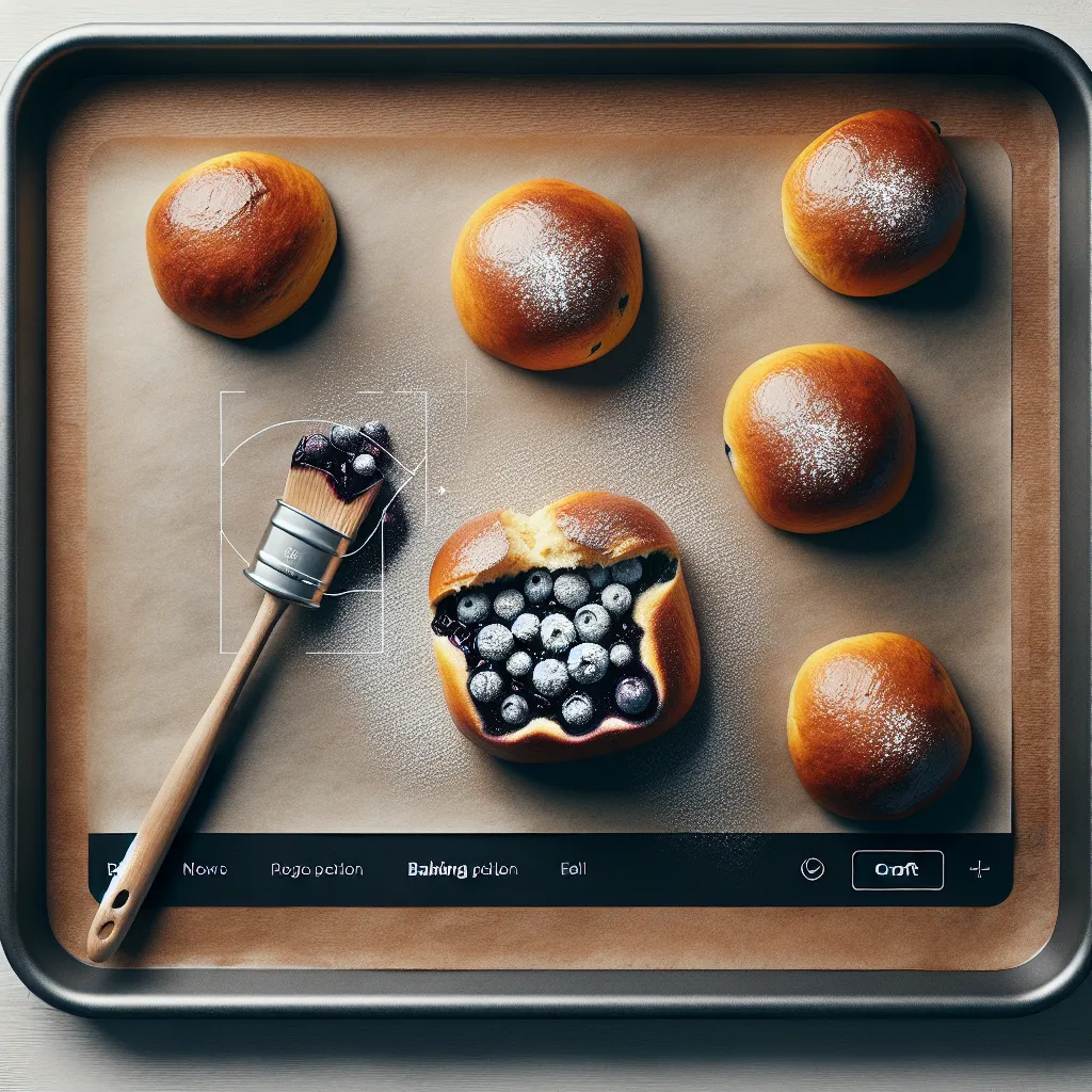 Berry Good Times: Wholesome Vegan Blueberry Bliss Buns!