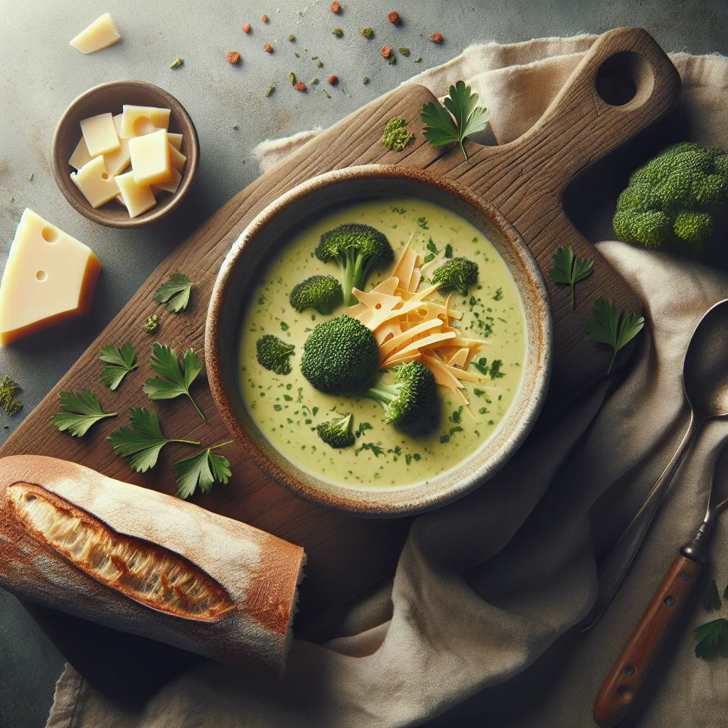 Cozy Up with Creamy Broccoli Cheddar Soup