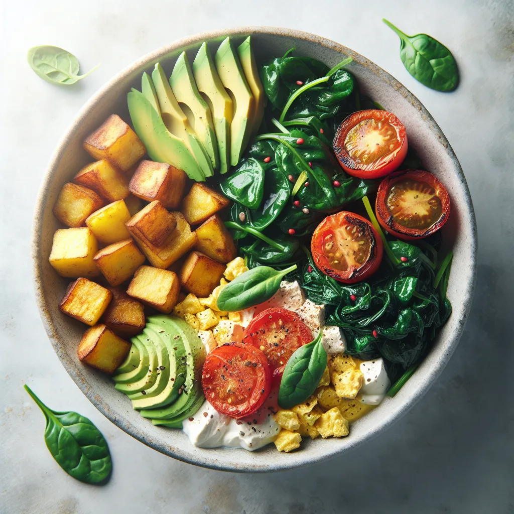 Rise and Shine with a Savory Vegan Power Bowl!