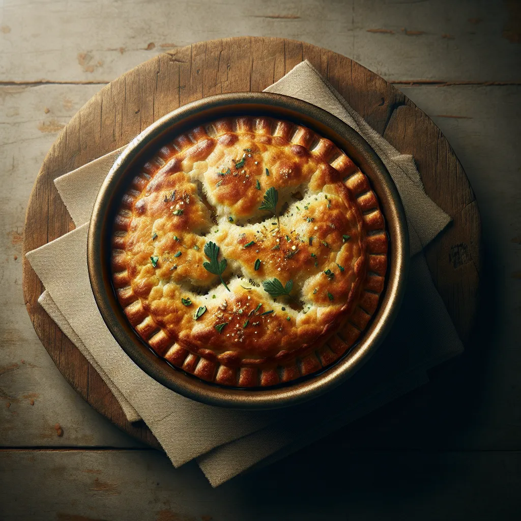 Wholesome Happiness: A Lighter Take on Comforting Biscuit-Topped Veggie Chicken Pie
