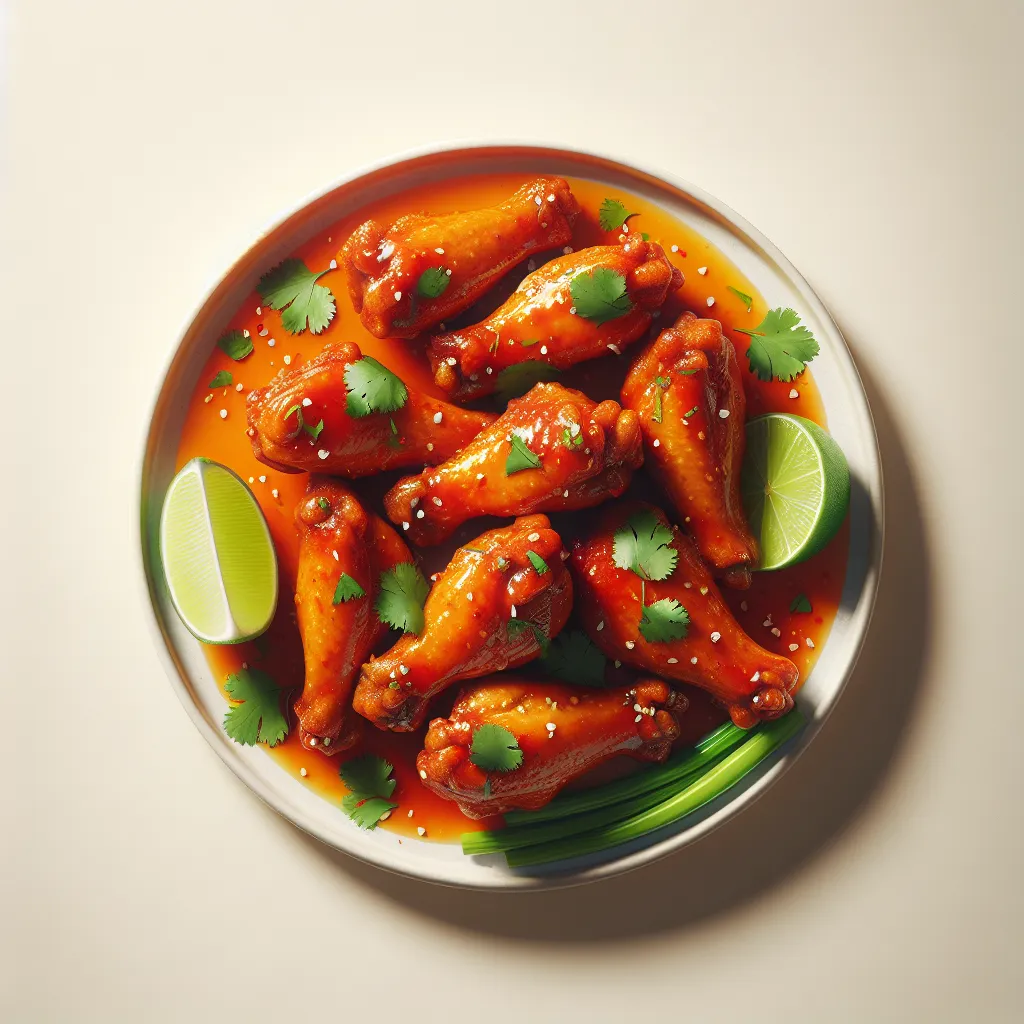 Zingy Thai Wing Fling: A Healthy Twist on a Classic
