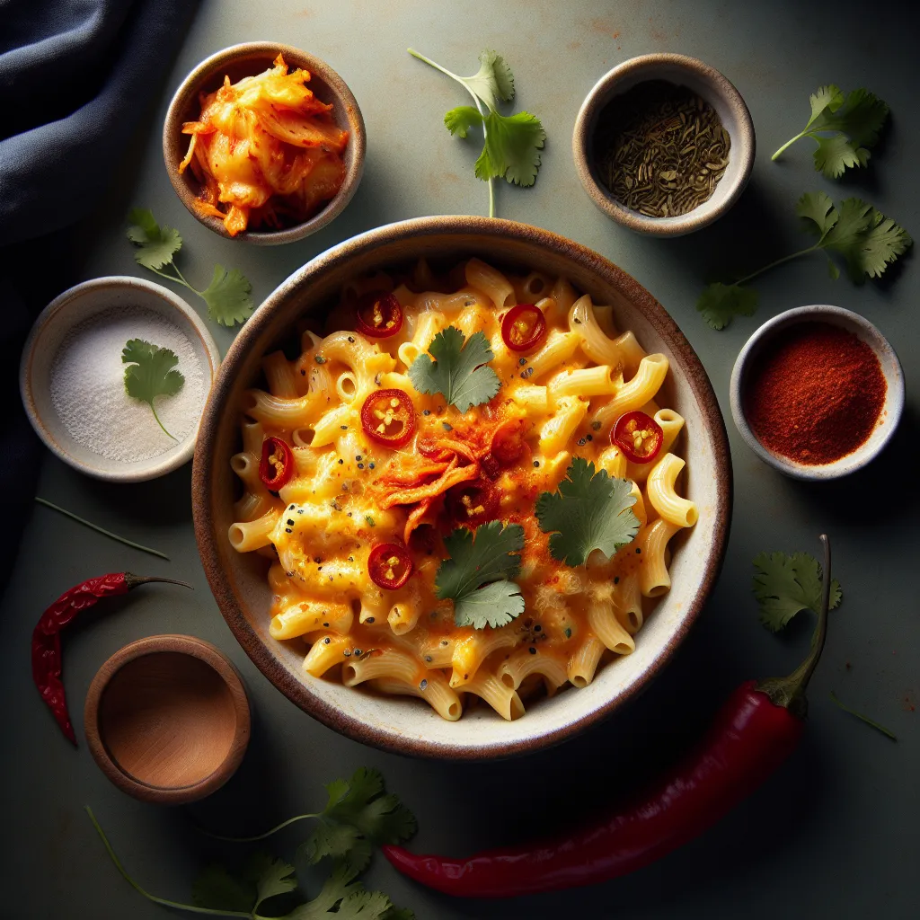 Spice Up Your Life: Kimchi Mac & Cheese Adventure!