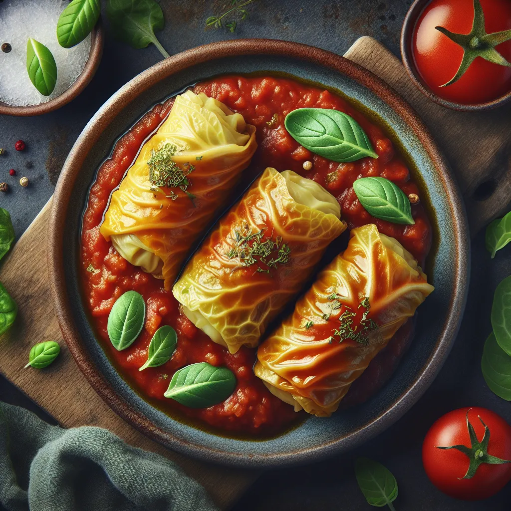 Cabbage Roll Revolution: A Vegan Twist on a Classic Comfort Food