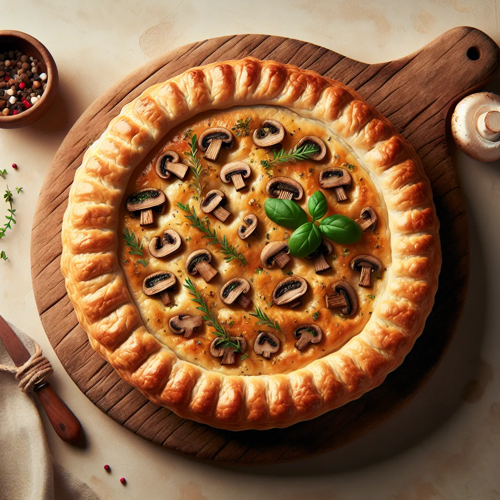 Magnificent Mushroom Marvel: A Vegan Pie that Will Wow!