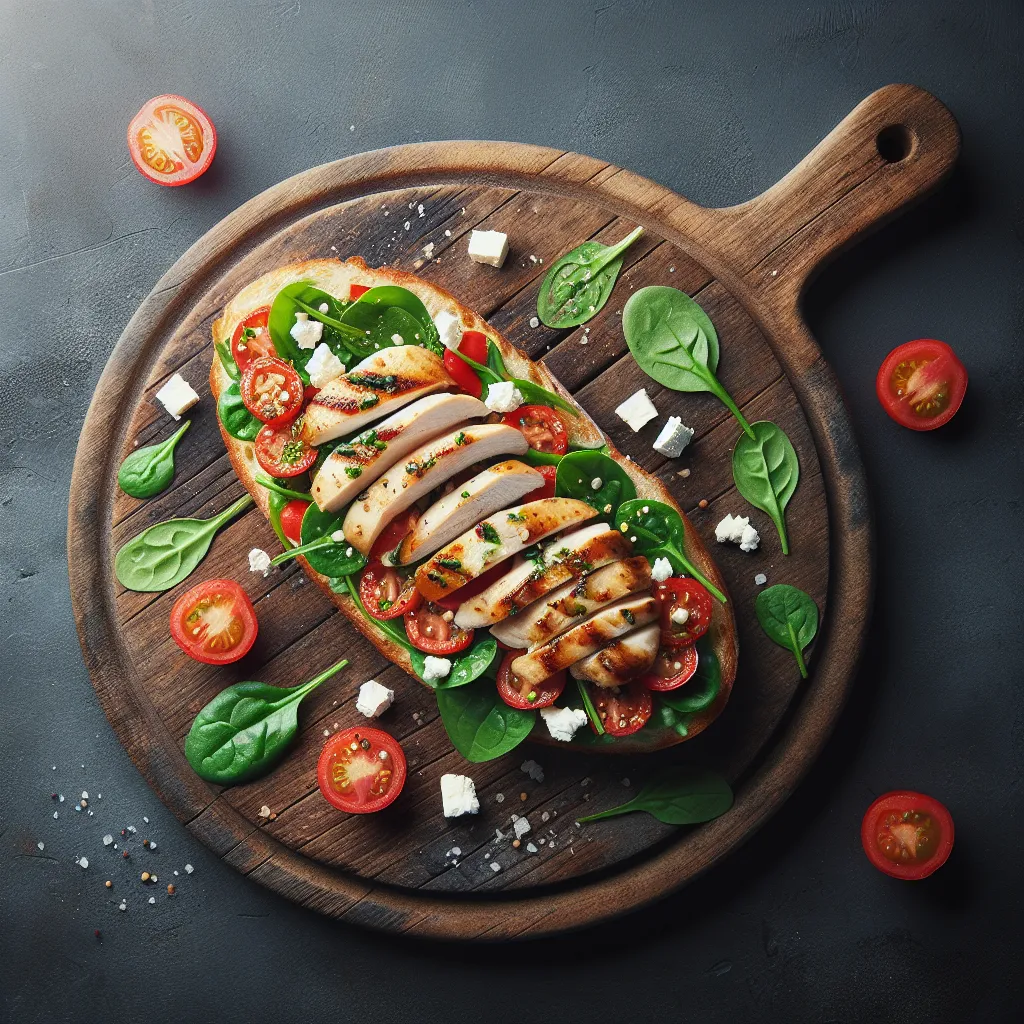 Mediterranean Chicken Magic: A Bruschetta Adventure