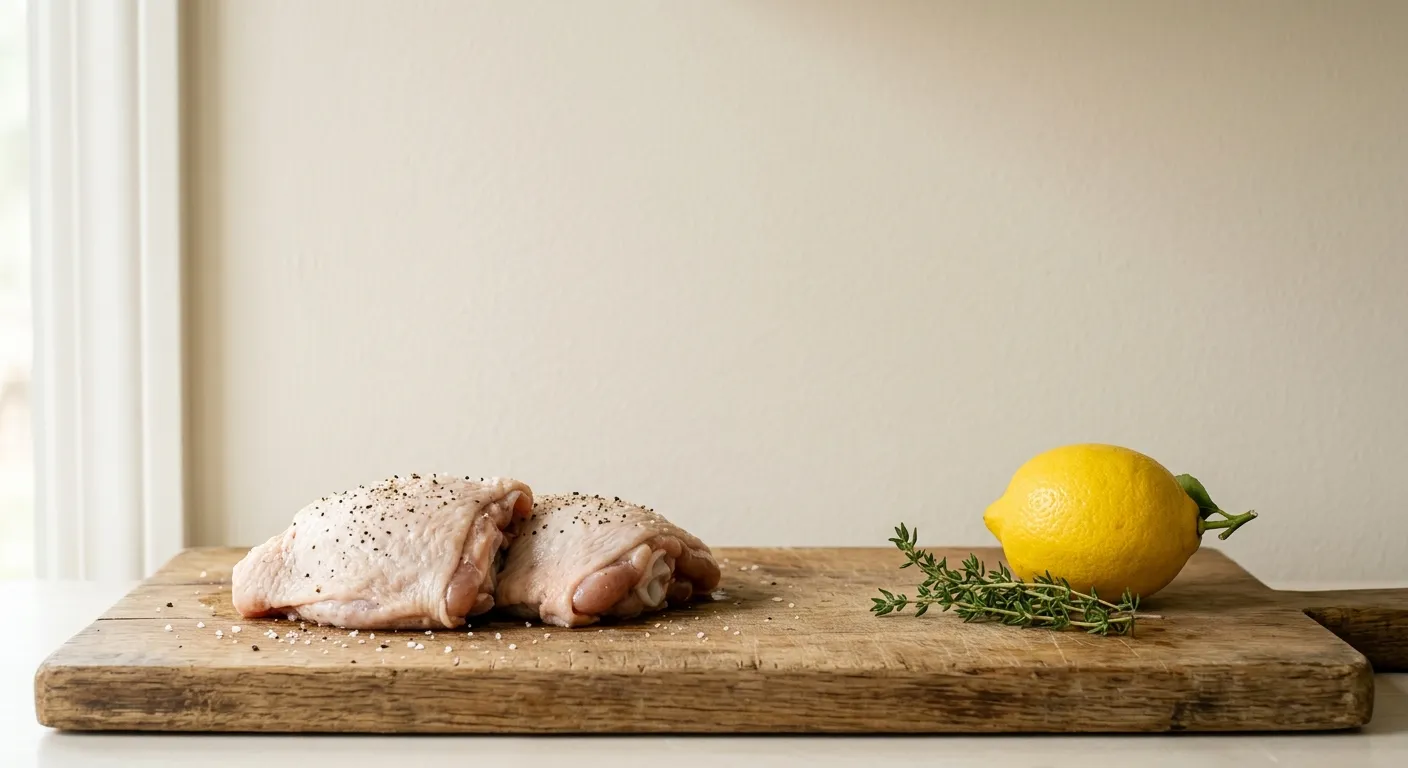 Chicken, fish, mince: cook the piece you bought